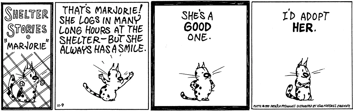 November 9 1999, Daily Comic Strip