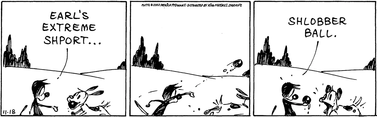 November 18 2002, Daily Comic Strip