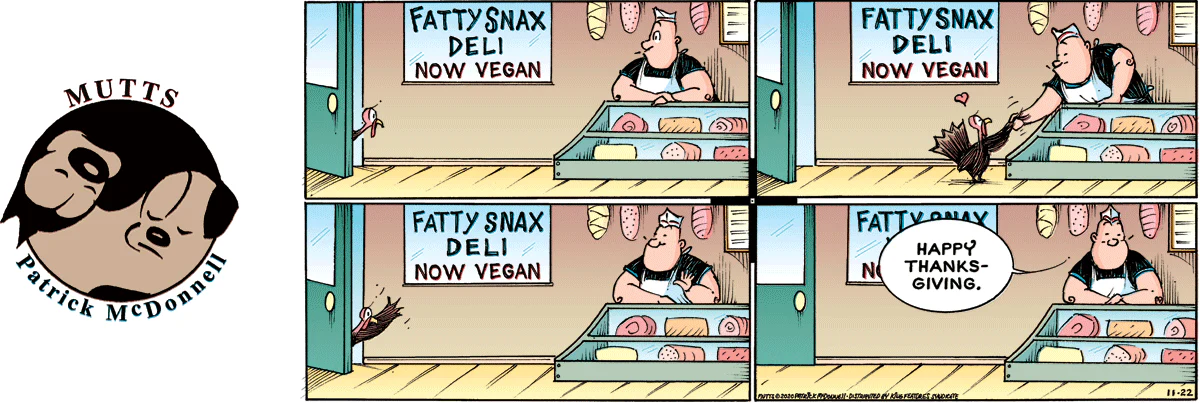 November 22 2020, Sunday Comic Strip