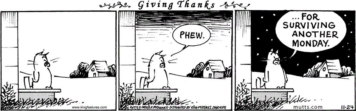 November 24 2025, Daily Comic Strip
