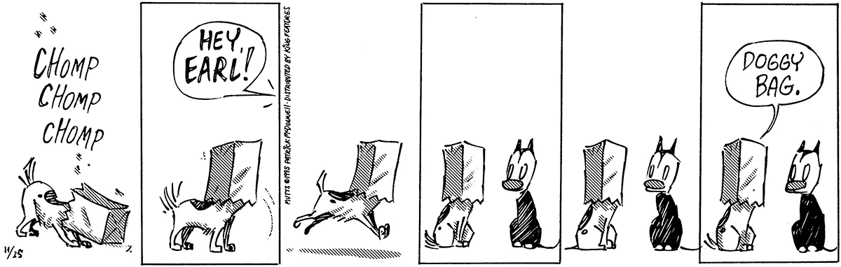 November 25 1995, Daily Comic Strip