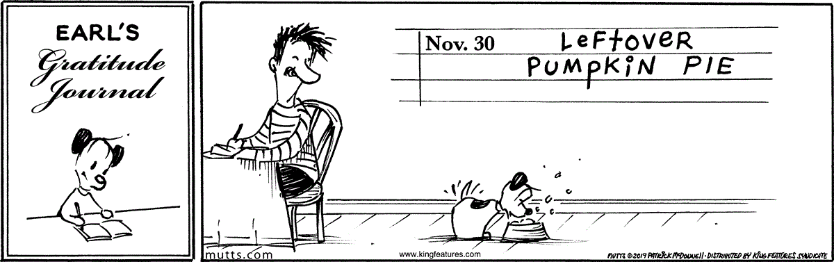 November 30 2019, Daily Comic Strip