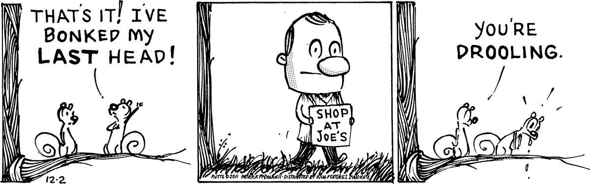 December 2 2011, Daily Comic Strip