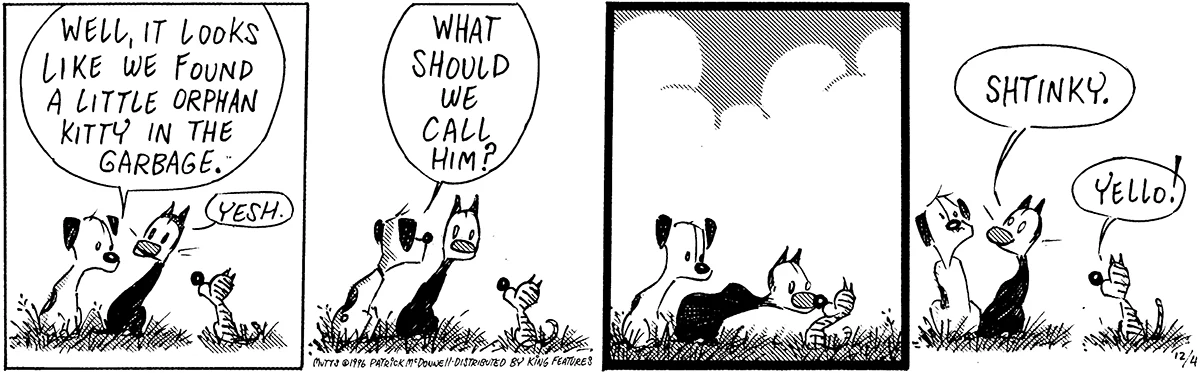 December 4 1996, Daily Comic Strip