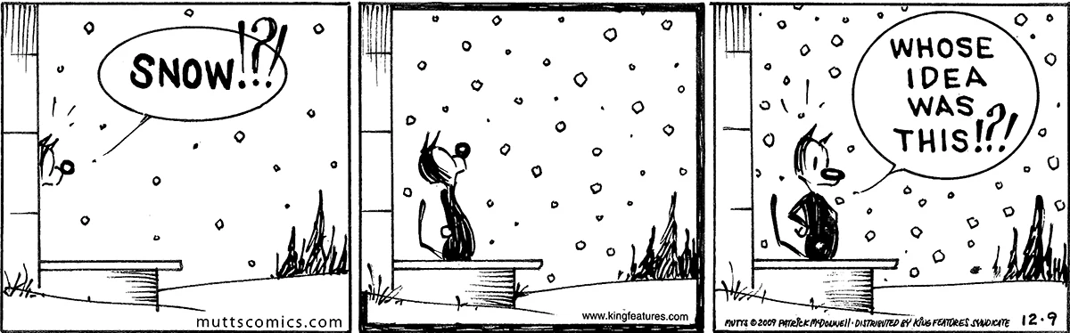 December 9 2009, Daily Comic Strip