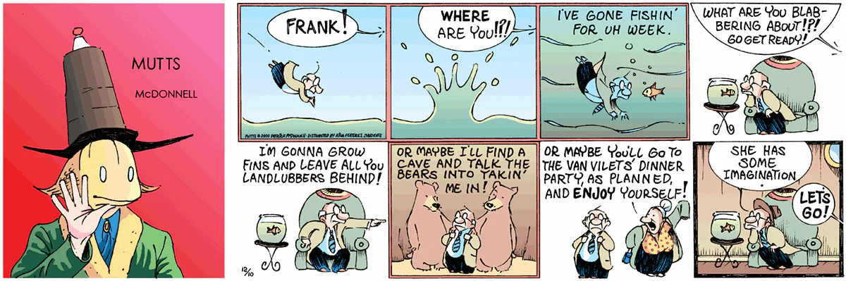 December 10 2000, Sunday Comic Strip