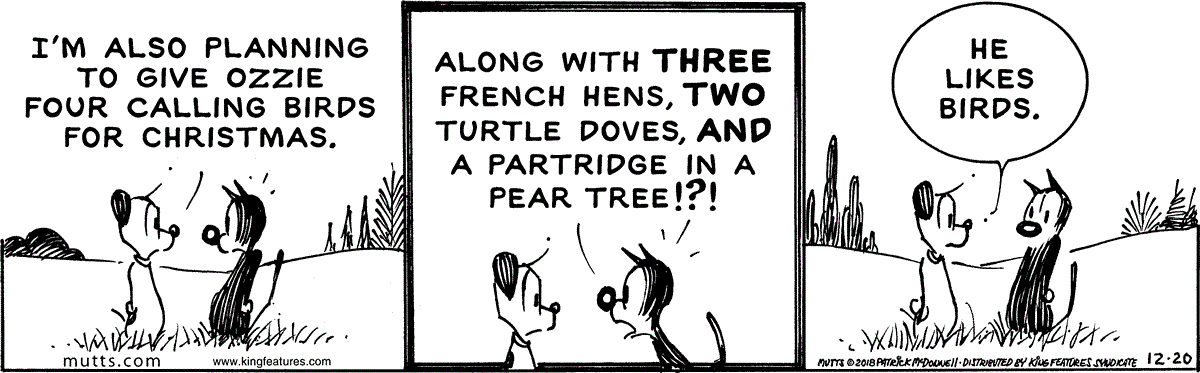 December 20 2018, Daily Comic Strip