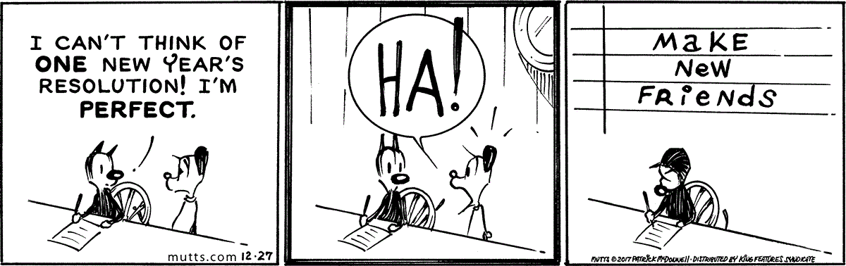 December 27 2017, Daily Comic Strip