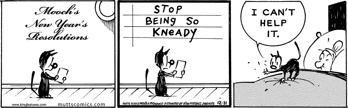 December 31 2013, Daily Comic Strip